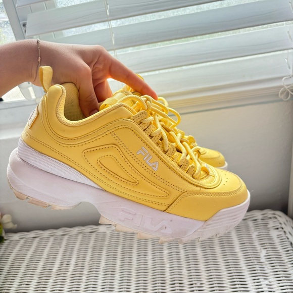 Fila Yellow Sneakers - Picture 6 of 6